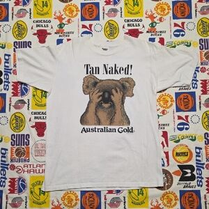 Australian Gold Koala Graphic T-Shirt